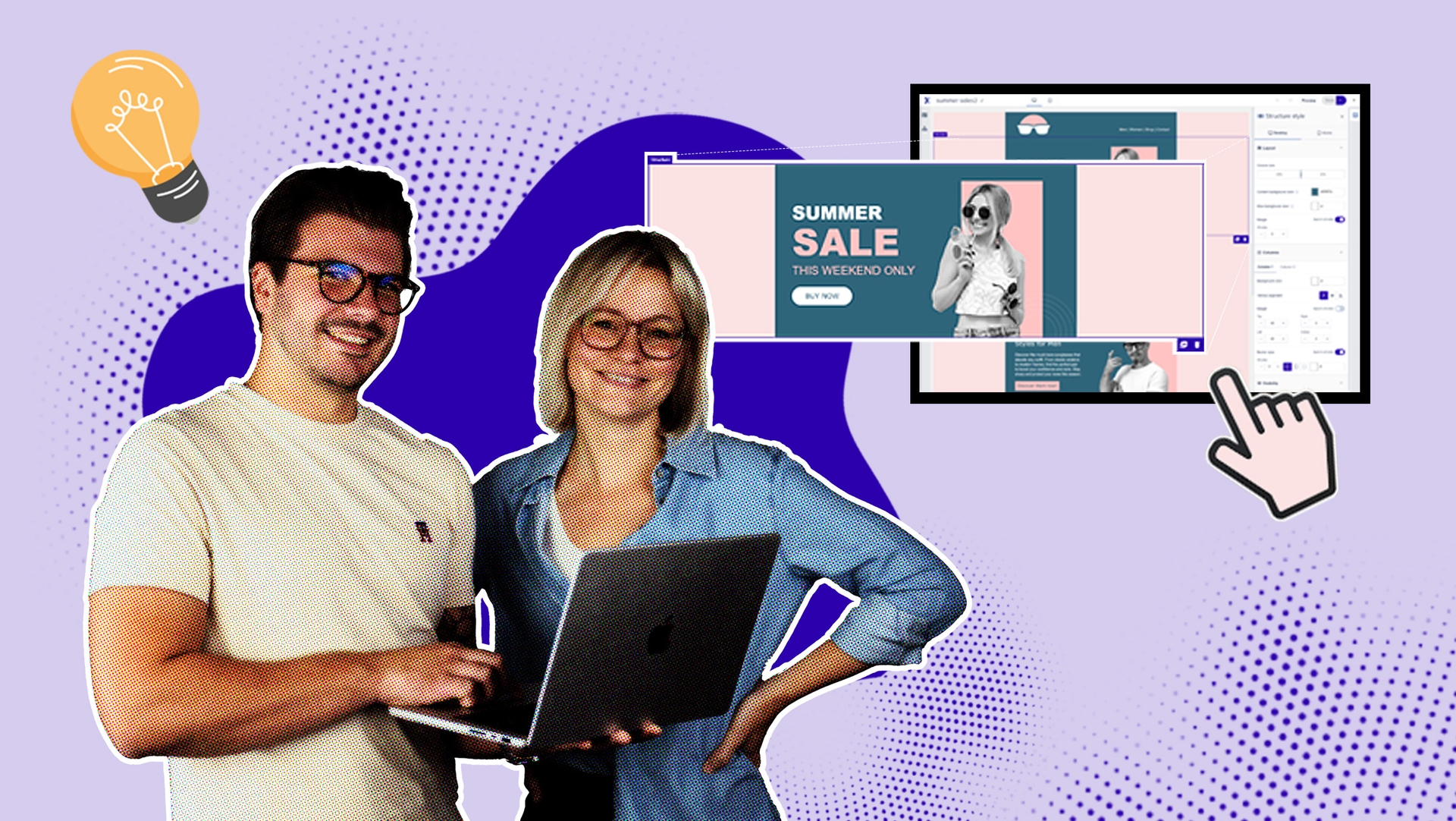 Building your own emails with the email builder | Flexmail