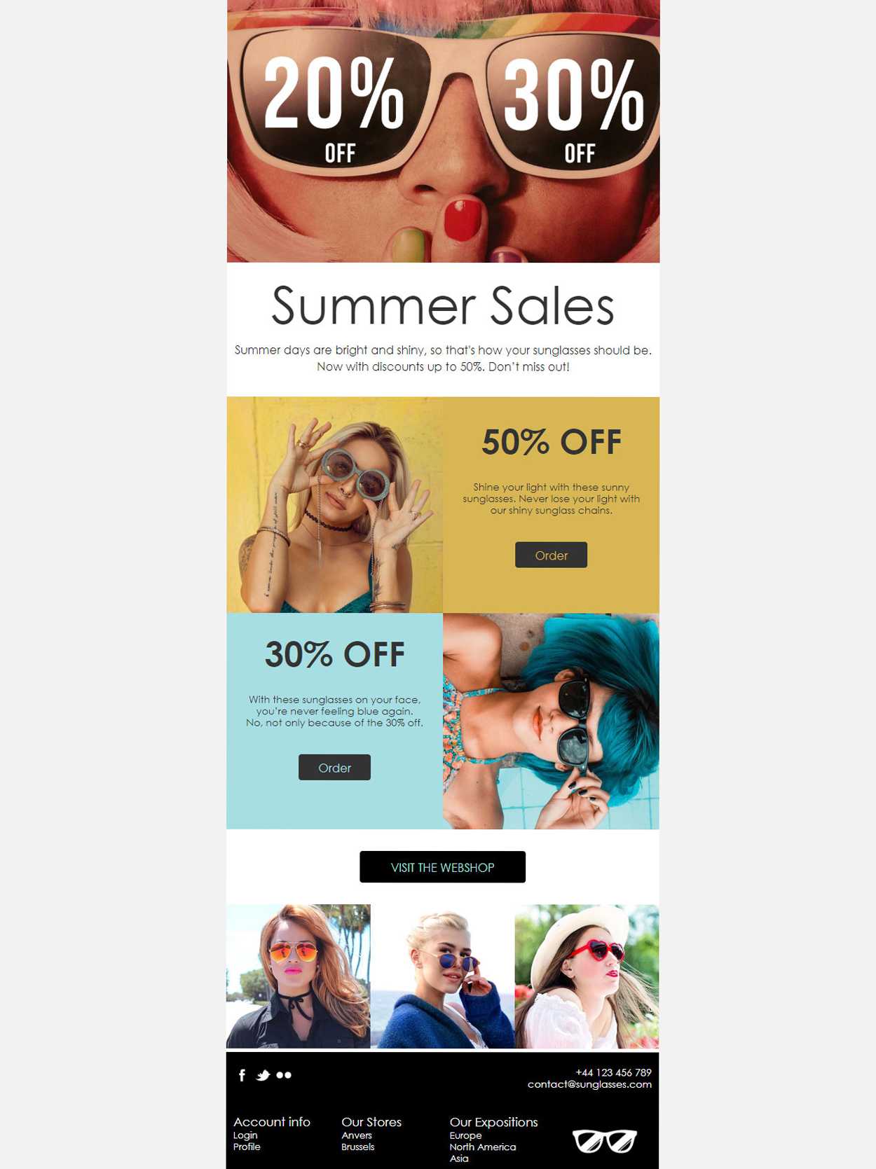 Design your own newsletter templates