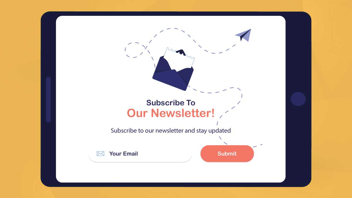 Optimising your website for newsletter subscriptions