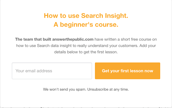 Search Insight beginner’s course