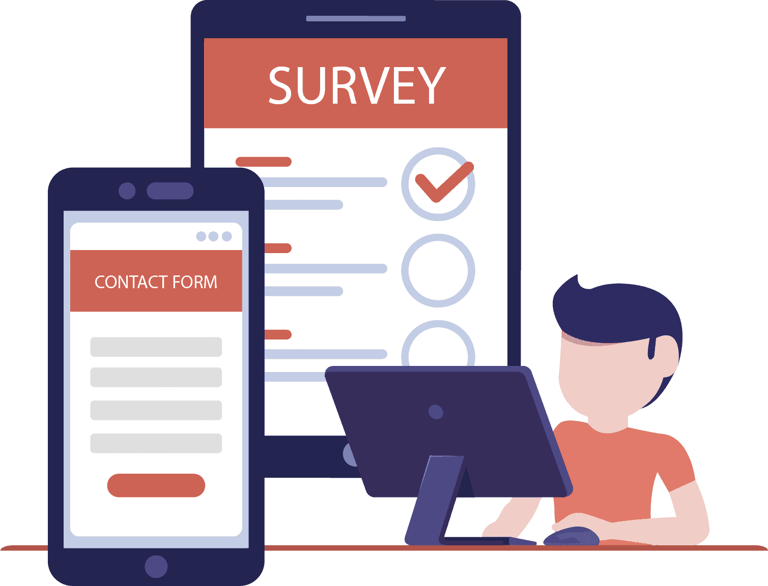Design forms, surveys, or polls with Flexmail