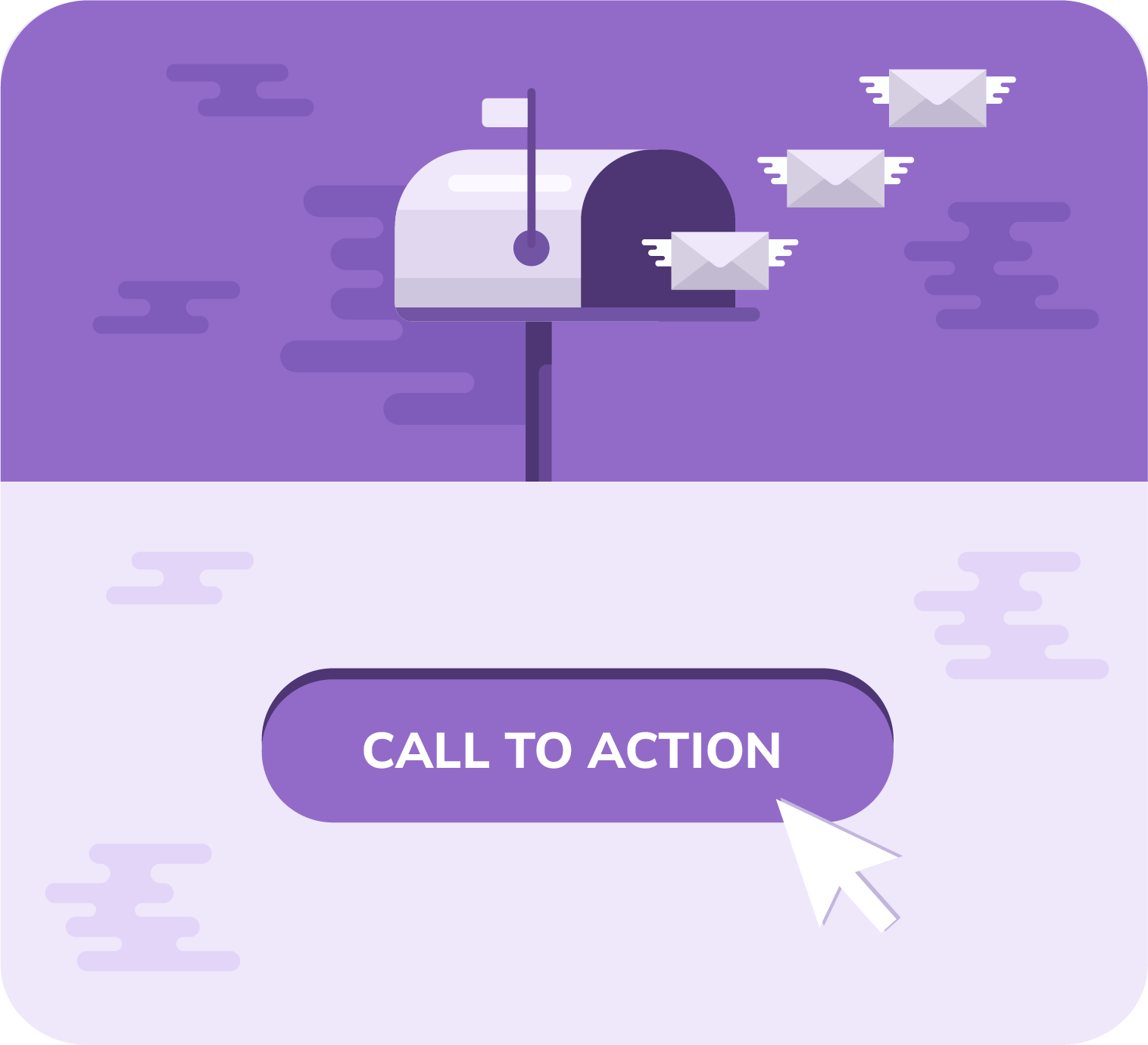 Wat in veel transactionele e-mails dient te staan, is een duidelijke Call-To-Action.